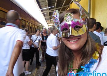 Maria Fumaça se transforma em Trem da Alegria no Carnaval de Marcelino