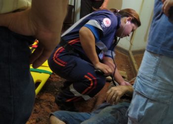 Homem de 85 anos sofre queda quando tentava consertar telhado de Igreja em Marcelino