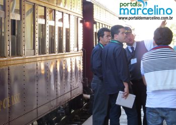 Fiscais da ANTT realizam vistoria do Trem que faz o passeio entre Piratuba e Marcelino