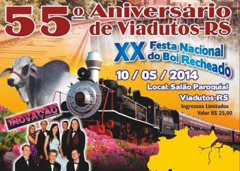 Viadutos intensifica preparativos para a Festa Nacional do Boi Recheado