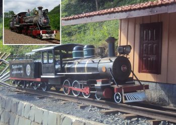 Conheça o homem que construiu uma réplica da Maria Fumaça