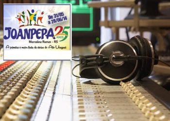 Mídia em rádio inicia na próxima semana. Festa será divulgada em vários veículos de comunicação