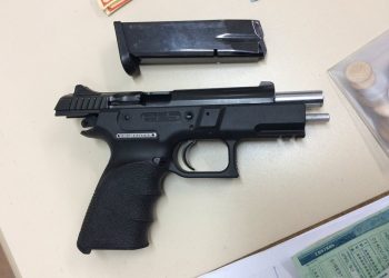 Dupla é presa entre Marcelino e Alto Bela Vista com Pistola Israelense e Drogas