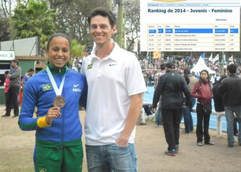Karina da Rosa lidera ranking nacional com melhor marca na prova dos 200m
