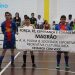Equipes de futsal manifestam apoio a desportista marcelinse que se recupera de problema de saúde