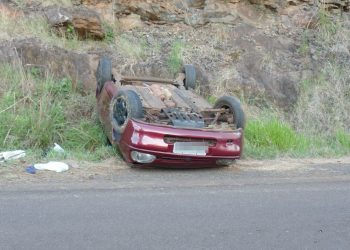 Capotamento em Marcelino Ramos na ERS-331
