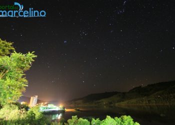 Céu estrelado proporciona espetáculo encantador em Marcelino Ramos