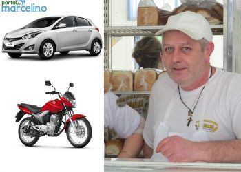 SORTE GRANDE: Marcelinense ganha Carro e Moto em sorteio