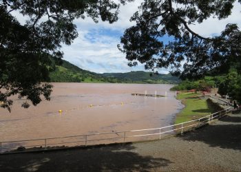 Excesso de chuva provoca elevação do nível do Lago do Rio Uruguai em Marcelino
