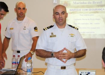 Marinha do Brasil ministra palestra em Marcelino Ramos sobre embarcações