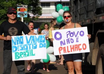 Marcelino Ramos realiza manifestação histórica contra o Governo Federal e em apoio aos caminhoneiros