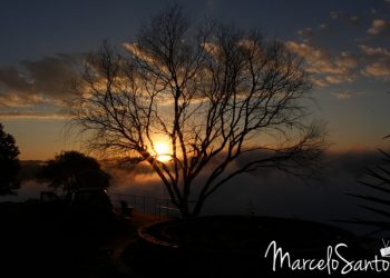 Natureza: Astro Rei proporciona espetáculo em mais uma alvorada em Marcelino Ramos