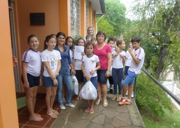 Solidariedade: Alunos do IEEMAR fazem doação ao CRAS de Marcelino Ramos