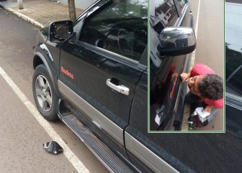 Você faria o que este motorista fez em Marcelino Ramos?