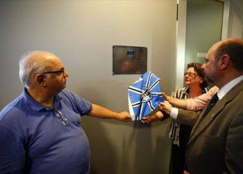 Imortalizado: Sala de imprensa inaugurada pelo Grêmio leva o nome de radialista Marcelinense