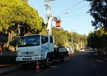 RGE inicia substituição de postes e transformadores em Marcelino Ramos