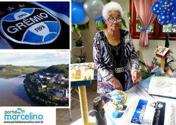 Dona “Pepa” 92 anos e duas paixões: O Grêmio e Marcelino Ramos