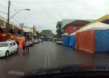Romaria: Vendedores ambulantes tomam conta das ruas de Marcelino Ramos