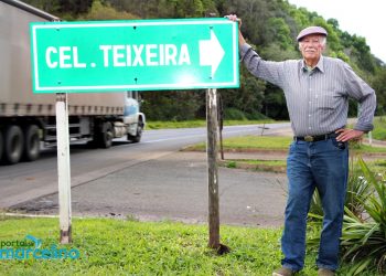 REPORTAGEM ESPECIAL: Neto de Coronel Teixeira visita Marcelino Ramos e cemitério onde estão antepassados
