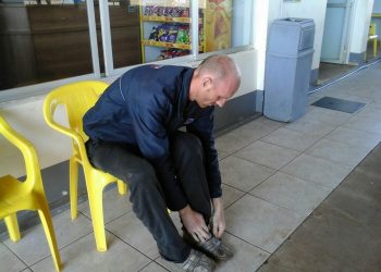 Marcelinense está perambulando por rodovias na região de Saldanha Marinho