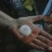 Chuva de granizo atinge Marcelino Ramos