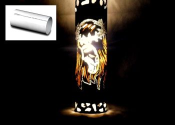 Tubos de PVC se transformam em obra de arte em Marcelino Ramos