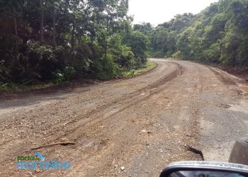 Asfalto entre Piratuba e Maximiliano de Almeida está sendo “Patrolhado”