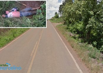 Jovem sofre acidente com moto e é encontrado 24h depois nas margens da rodovia em Maximiliano de Almeida