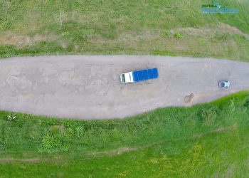 Vídeo Aéreo mostra situação caótica da rodovia entre Piratuba e Maximiliano de Almeida