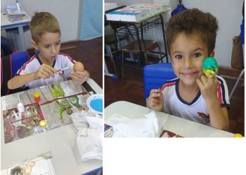 Professoras resgatam significado da Páscoa com alunos do 1º ano em Marcelino Ramos