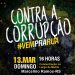 Vem pra Rua: Marcelinenses são convocados para protestar contra a corrupção