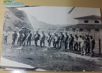 Relíquias: Fotos mostram início da construção do balneário de Marcelino Ramos
