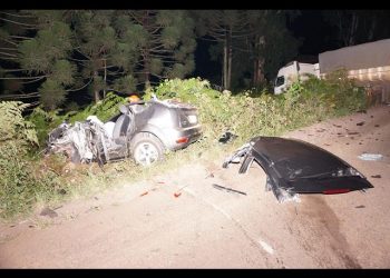 Colisão violenta com morte entre Gaurama e Erechim