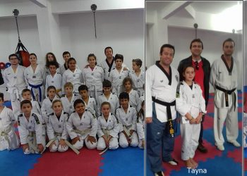Alunos de Marcelino recebem graduação em Taekwodo