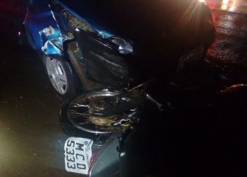 Motorista que colidiu contra moto na BR-153 em Marcelino Ramos se apresenta a polícia