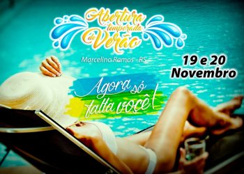 Lançada a programação oficial da Abertura da Temporada de Marcelino Ramos