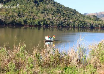 Criatividade flutuante em Marcelino Ramos