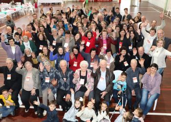 Veja como foi o primeiro encontro da família Tobaldini em Marcelino Ramos