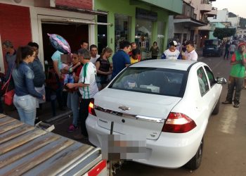 Carro passa por cima de pé de criança em Marcelino Ramos