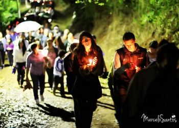 Procissão luminosa de Nossa Senhora da Salette acontece nesta segunda-feira em Marcelino Ramos
