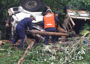 Acidente com morte no acesso à Severiano de Almeida