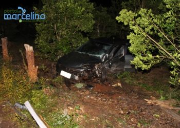Colisão frontal violenta entre Viadutos e Gaurama envolve marcelinense