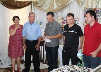 Victorino Oldoni comemora 80 anos. Veja como foi a festa