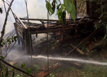 Incêndio destrói mais uma casa em Marcelino Ramos