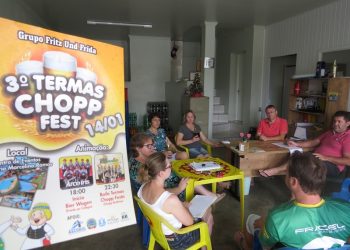 Comissão organizadora se reúne para definir os últimos detalhes para o Termas Chopp Fest
