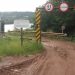 Mato está tomando conta da cabeceira da ponte rodoferroviária em Alto Bela  Vista
