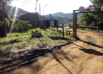 Prefeitura de Alto Bela Vista promove melhorias na cabeceira da ponte