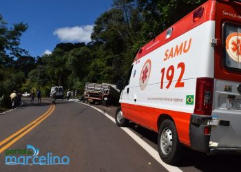 Mulher morre em acidente entre Marcelino Ramos e Viadutos