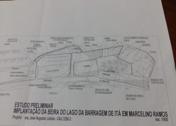 Conheça o estudo de revitalização da área nas margens do lago nas Termas de Marcelino