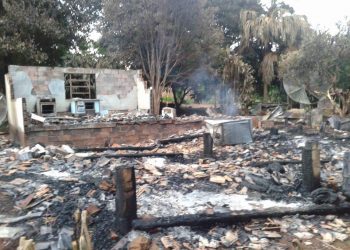 Incêndio que destruiu casa em Marcelino Ramos pode ter sido criminoso, suspeita família
